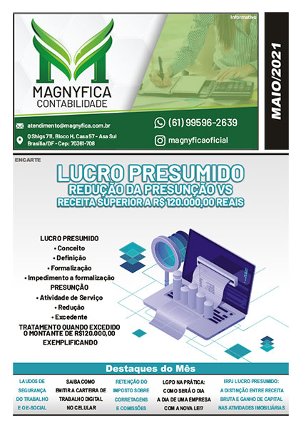 Informativo Maio